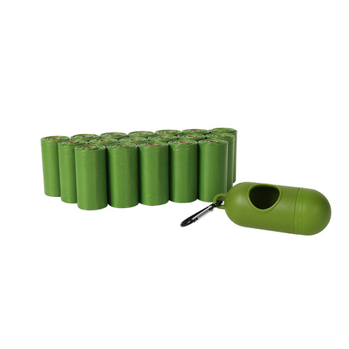 Pet Waste Bag Pickup Bag Biodegradable Dog Poop Bag Dispenser Unisex