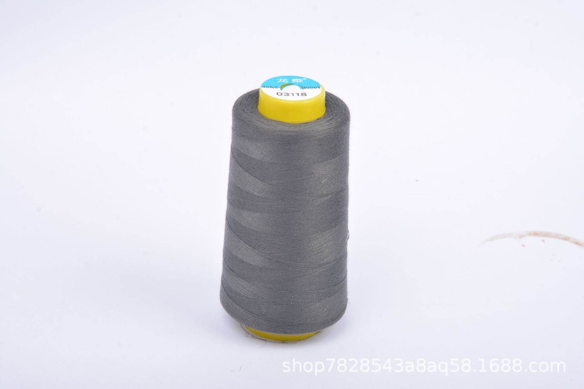 402 Liu Qing 3000 yardas línea de costura gris línea especial de fábrica de ropa línea de máquina de coser de alta velocidad