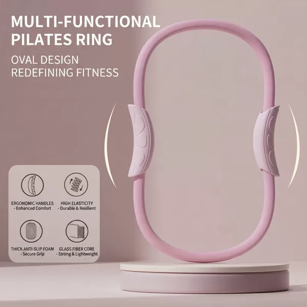 Yoga Pilates Ring Fitness Magic Ring Resistance Training Home Exercise Fitness Equipment Cross-Border