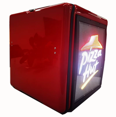 Electric car tail box Delivery Box, 3-Sided Led Playback