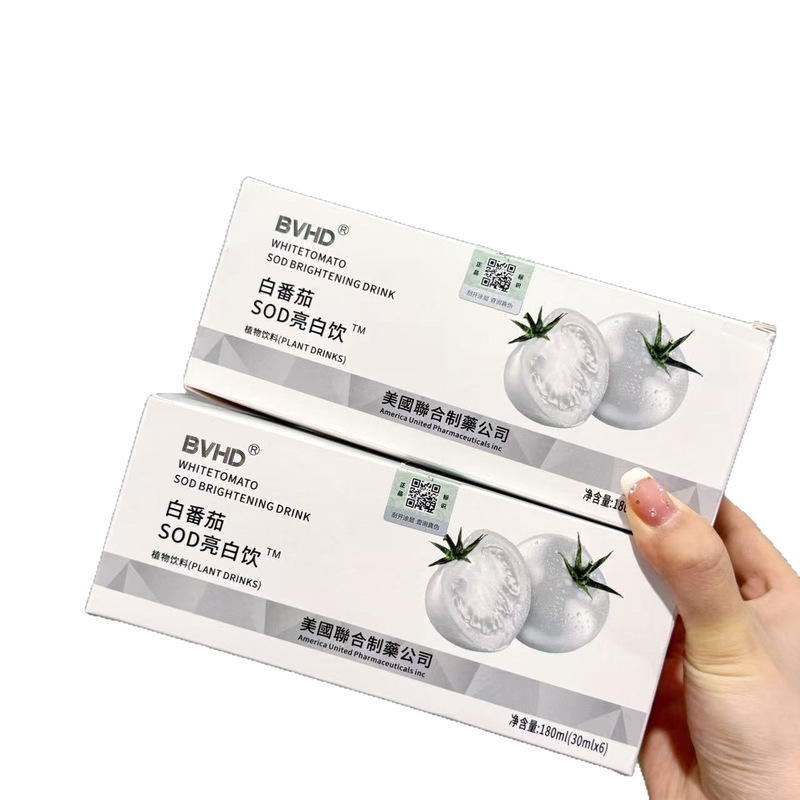 BVHD ホワイトトマト SOD ブライトニングドリンク 30ML*6 ボトルライブ卸売ドロップシッピング|undefined