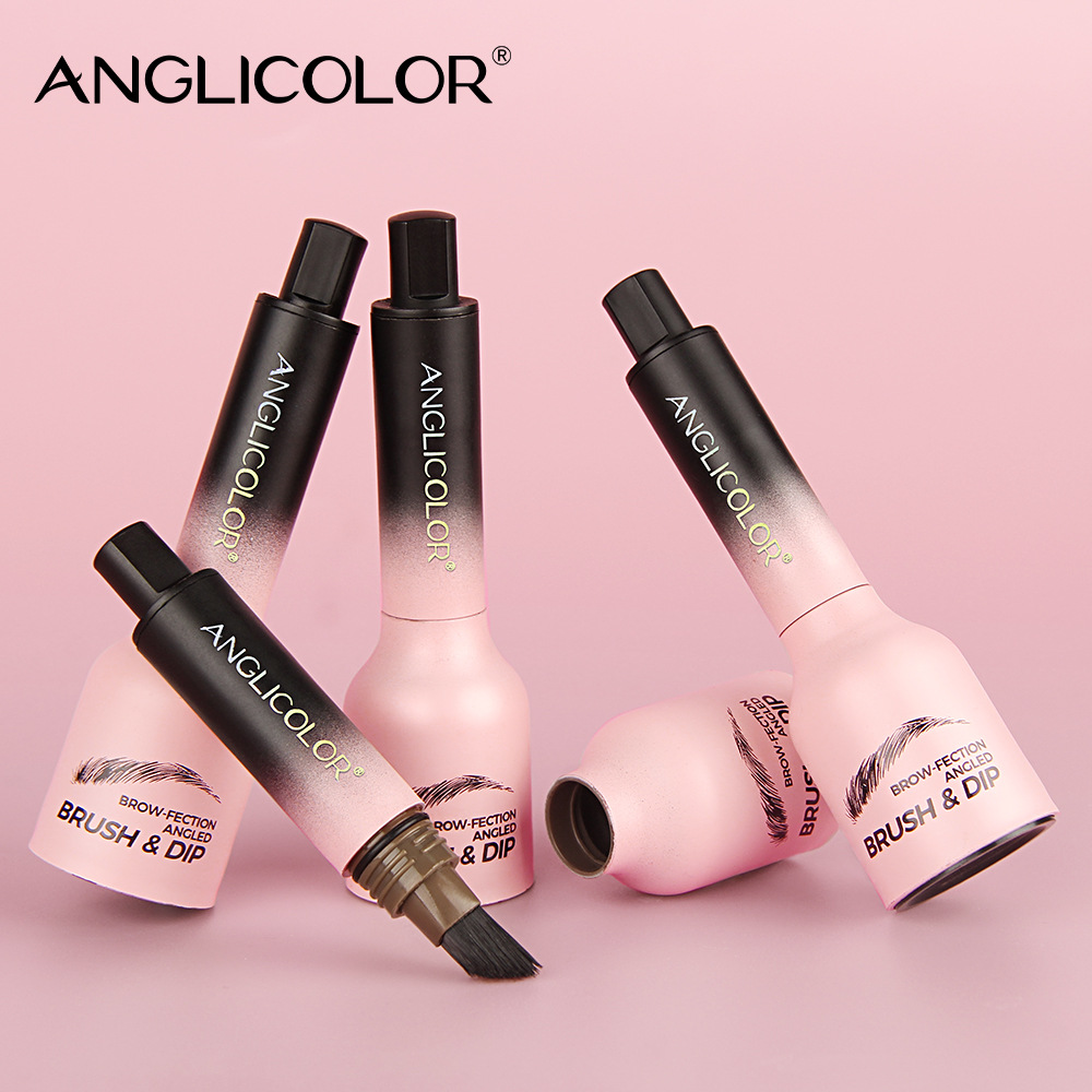 Εκρηκτική βαφή φρυδιών με υγρή βαφή φρυδιών μακράς διαρκείας με ανάπτυξη χρώματος, φυσικό τρισδιάστατο φυσικό άγριο φρύδι_voghion.com