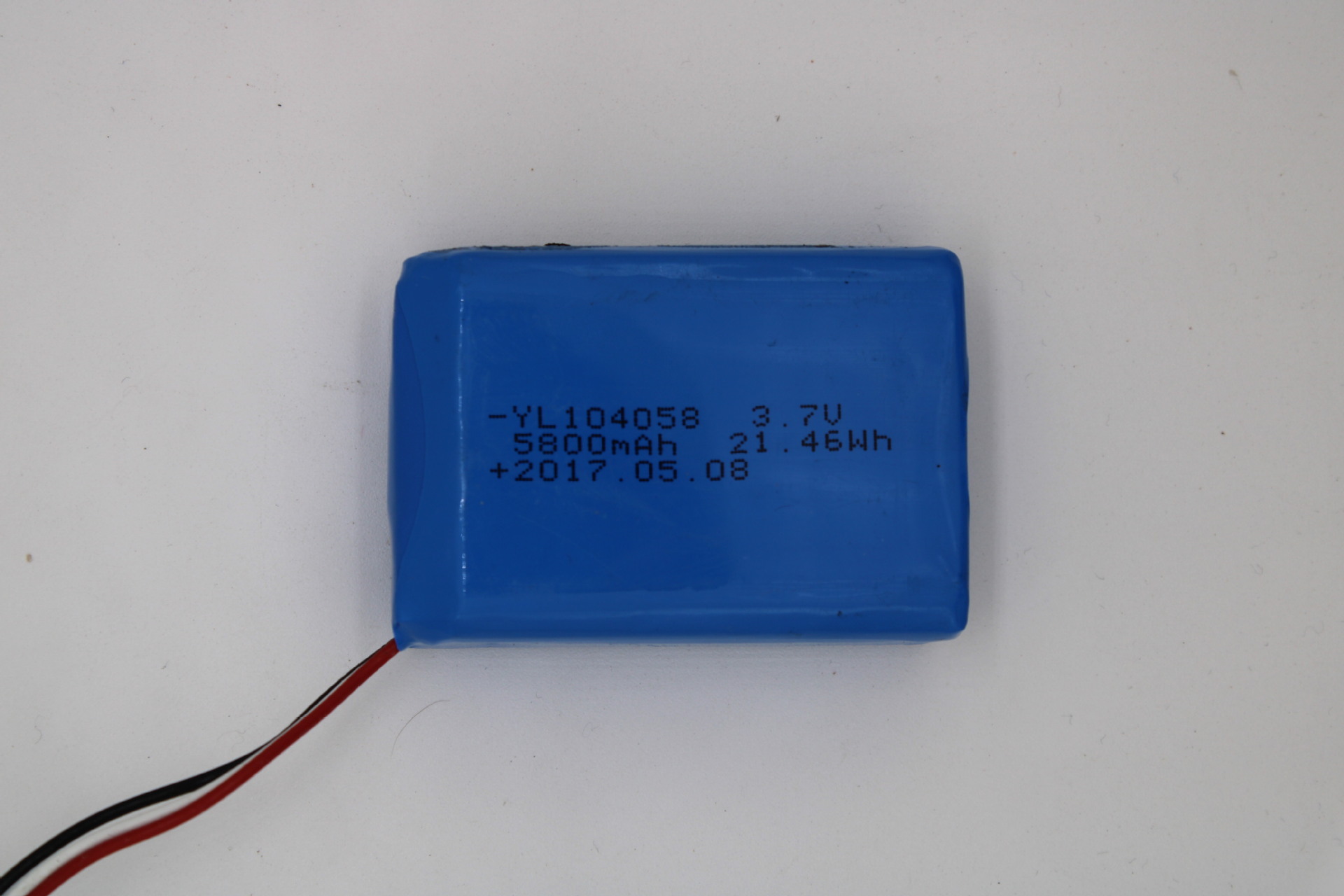 104058暖手宝电池包5800mah2P组锂否聚合物软包锂中锂奥凯利常温