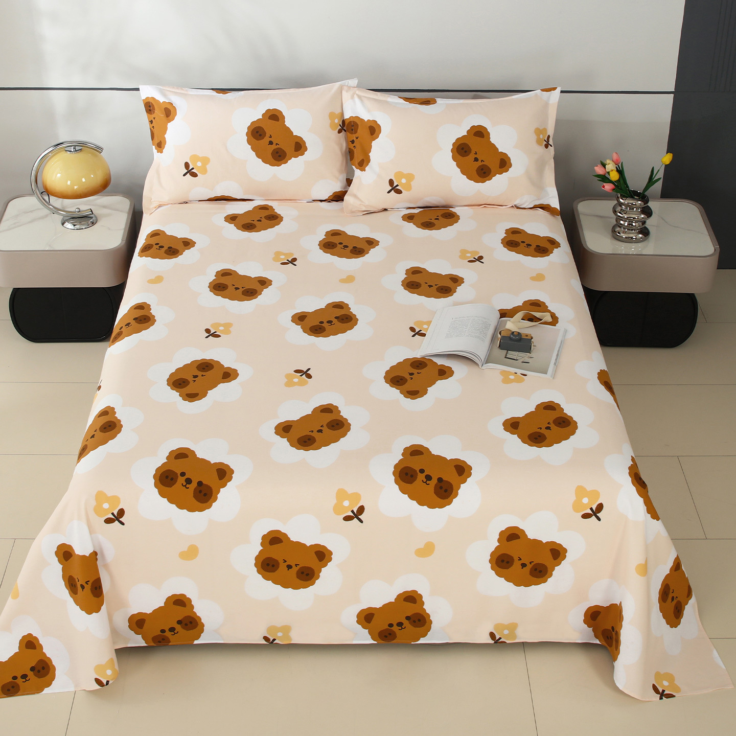 100% algodón sábanas dormitorio de estudiantes cubierta de cama individual niños de verano una sola pieza engrosada edredón al por mayor image 60