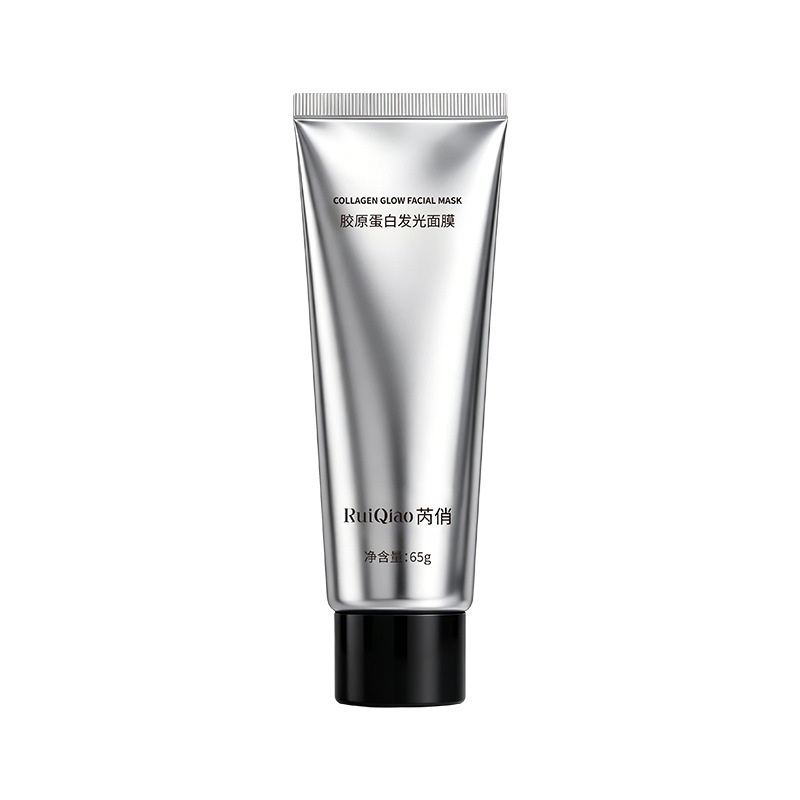 Máscara luminosa de colágeno de oro de Zhengyu, máscara facial para hombres y mujeres, máscara facial compacta, humectante, desvanecimiento de líneas finas.