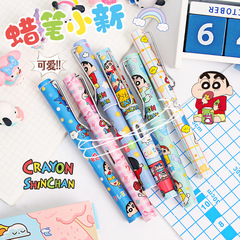 Crayon Shin-chan Gel Pen for Primary School Students, Practice Writing Special Pen with Replaceable Ink Cartridge, Posture Correcting Signature Gel Pen, High-Quality and Cute Design