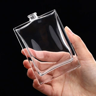 现货15卡口100ml毫升透明香水玻璃瓶化妆品分装细喷雾便携空瓶子