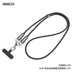 REMAX睿量PD30W65W亜鉛合金ストラップ編みデータライン1.2M携帯電話USB-C充電ケーブル