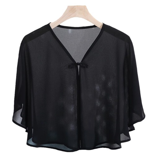 Linen Shawl Collar Women's Summer Dress Overcoat Compatible Short Sleeve Loose Cardigan Thin Linen Suncoat