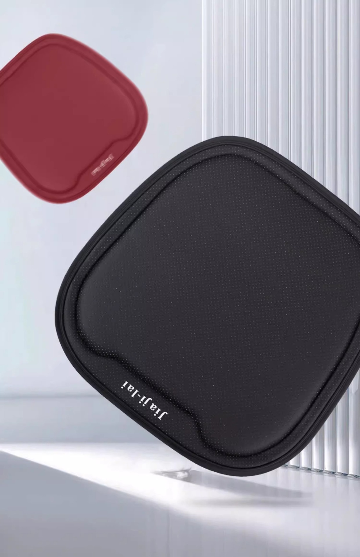 Car seat cushion four seasons universal main and co-pilot ventilated seat cushion memory foam cushion booster seat cushion waist support fart cushion