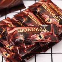 【I圓70個】俄羅斯風味巧克力太妃拉絲餅干能量棒休閑零食批發A