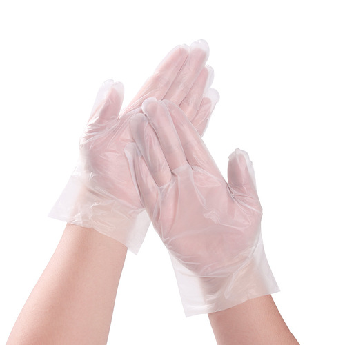 tpe disposable gloves manufacturer wholesale pvc catering food grade oil-proof thickened micro-elastic gloves