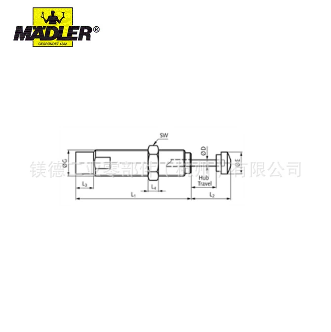Амортизатор Maedler мини