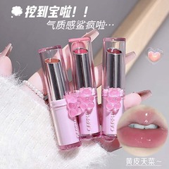 CAPPUVINI软糖小熊镜面唇釉 纯欲风素颜少女显白红棕春夏彩妆口红