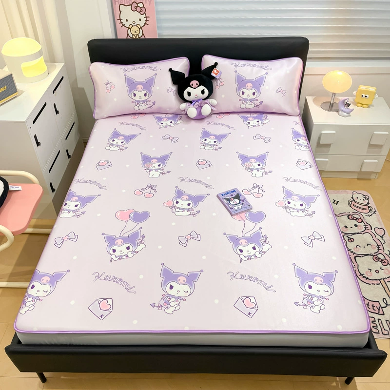 Sanrio, шелковистый мат, летний комплект, детский лист, набор из 3 шт.