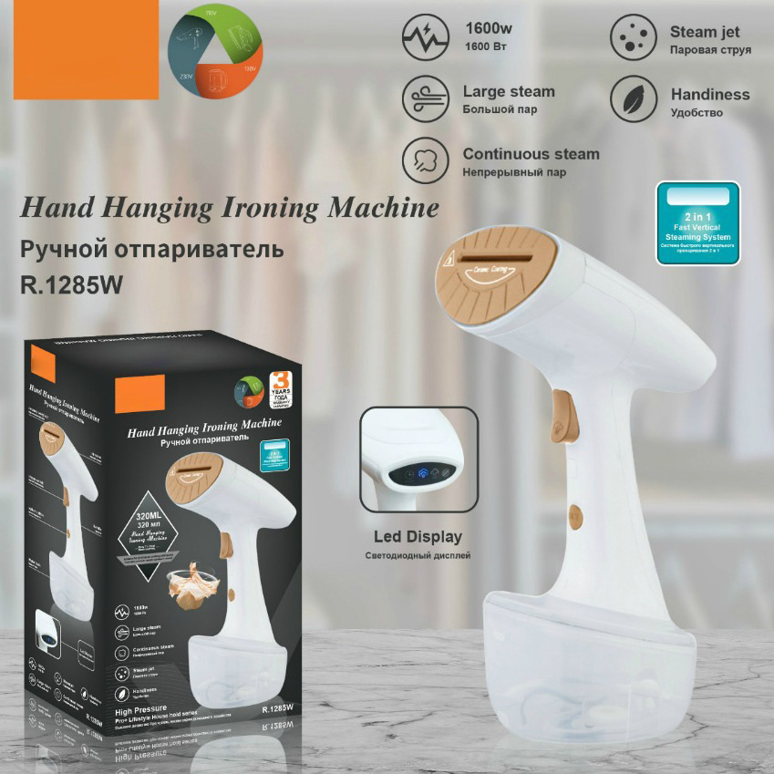 Transfronterizos estándar europeo de hierro de vapor doméstico portátil viaje máquina de planchar vertical 1600W hierro eléctrico al por mayor image 3