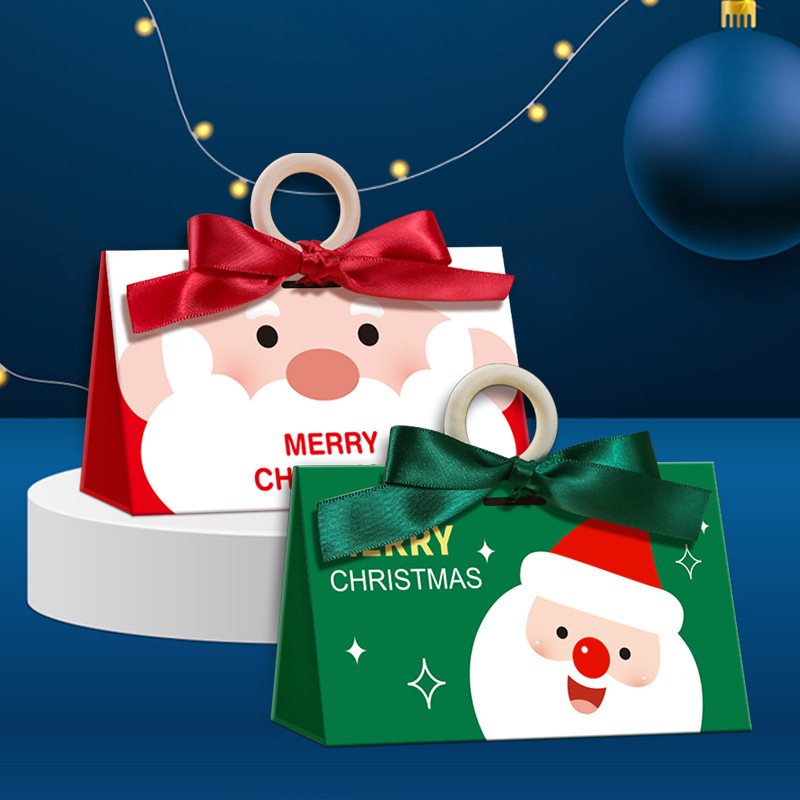 国境を越えたクリスマス装飾サンタクロースキャンディープレゼントリンゴ箱対外貿易平安夜包装空箱礼箱|undefined