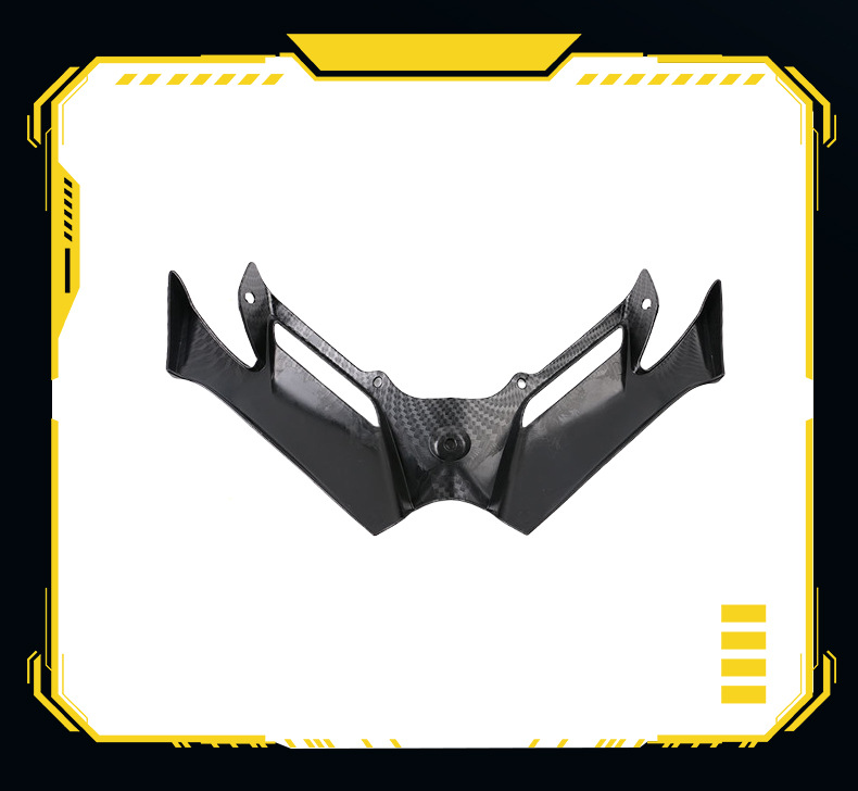 Motorcycle modification accessories universal spoiler cover suitable for Qianjiangsai 600 lower lip bird beak air knife