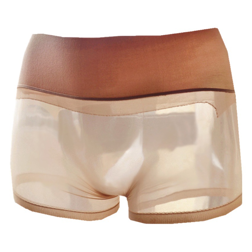 360 grados sin costura cintura baja transparente medias ropa interior cualquier corte ultra-delgada ropa interior sin costuras hombres y mujeres sexy Boxer ropa interior