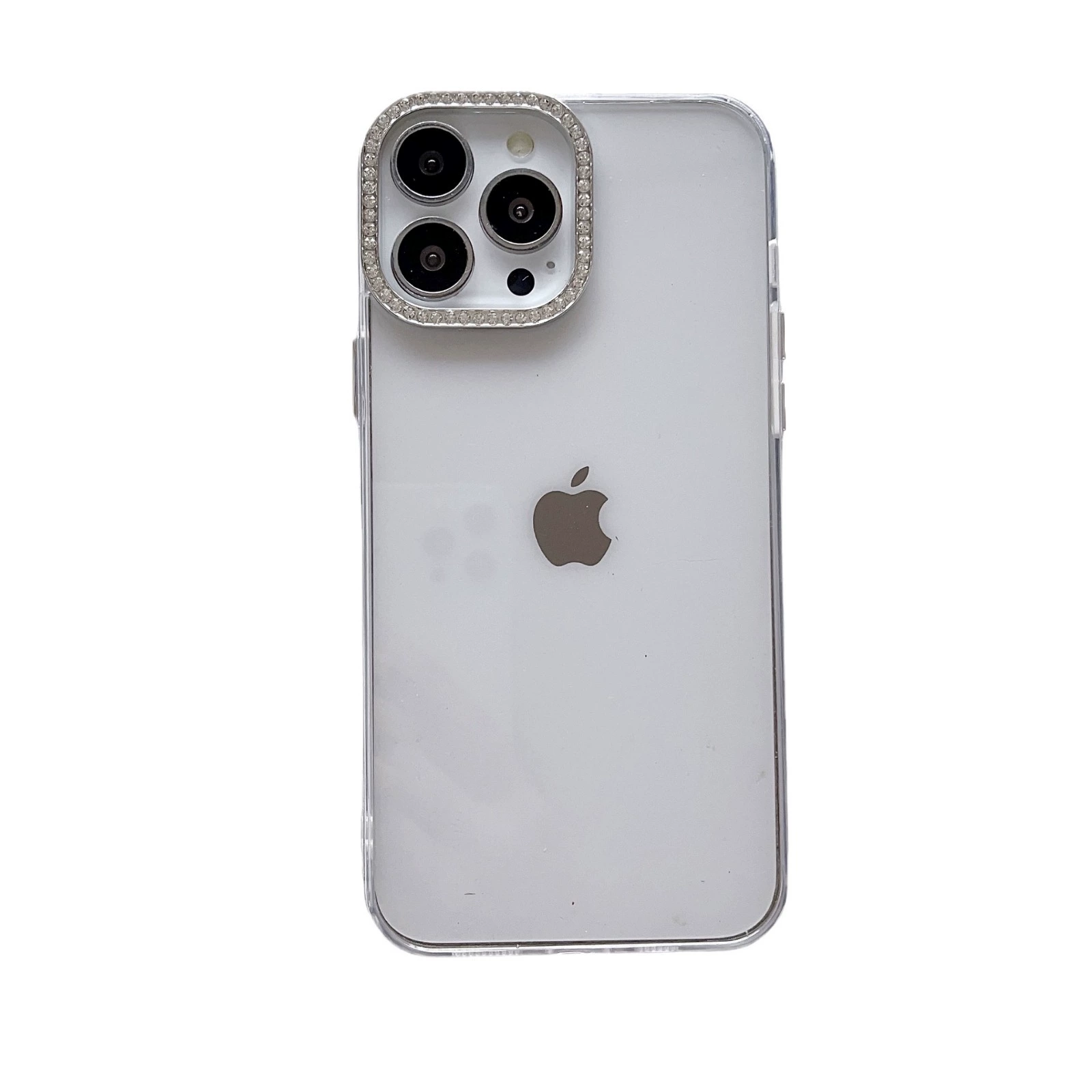 Чехол Diamond для iPhone 15, прозрачный акриловый защитный чехол, простой и элегантный дизайн, 14 Pro Max