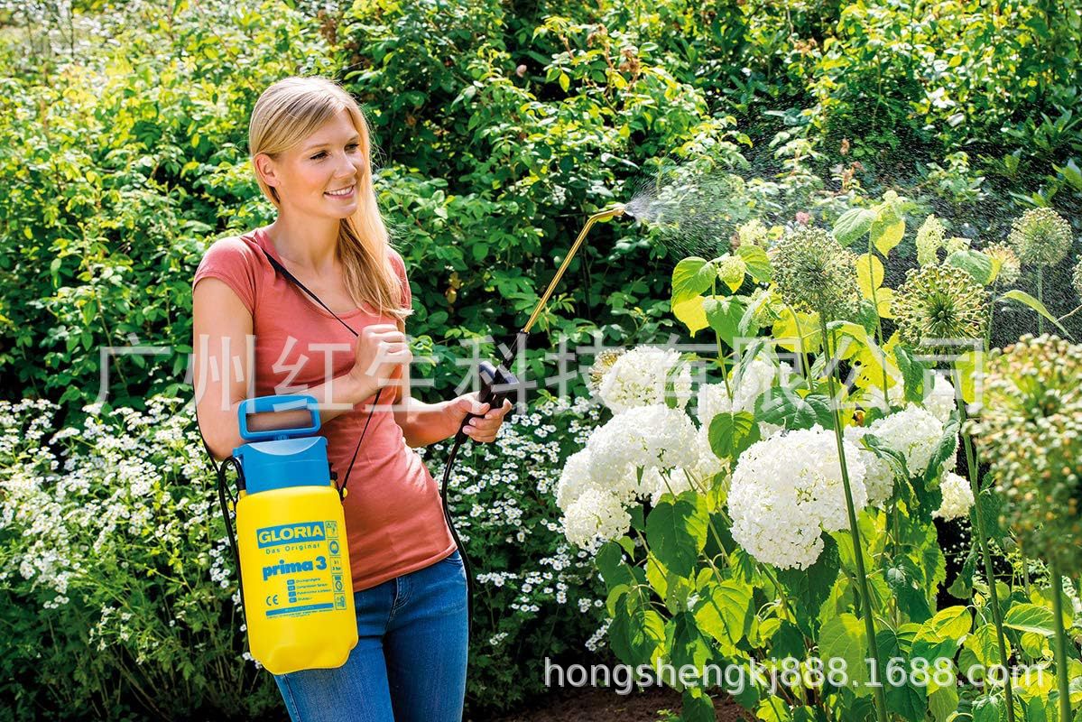 德國GLORIA花卉園噴壺Prima3噴水施肥打藥3L