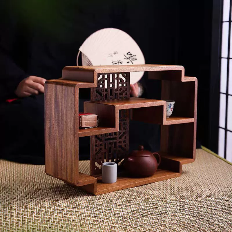 Подставка для орехового дерева небольшая настольная чашка чайная подставка Богу подставка для гостиной чайной комнаты