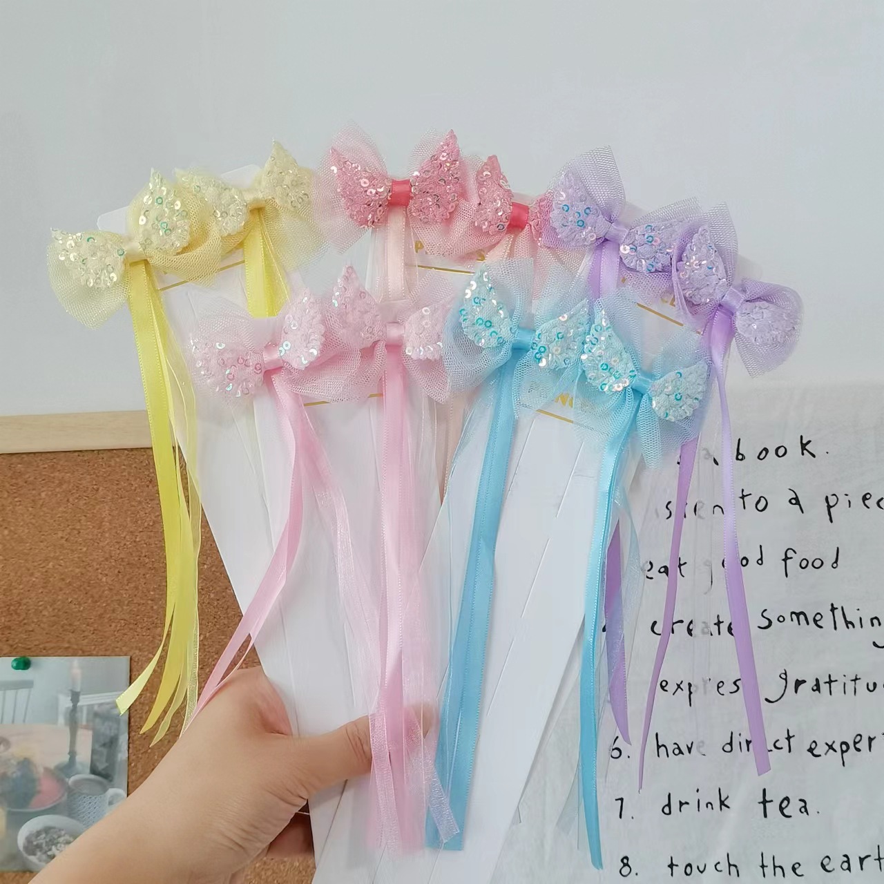 Niños Hanfu clip para el cabello niñas antiguo clip para el cabello niños Tang clip para el cabello bebé arco flotante adornamiento para el cabello dulce