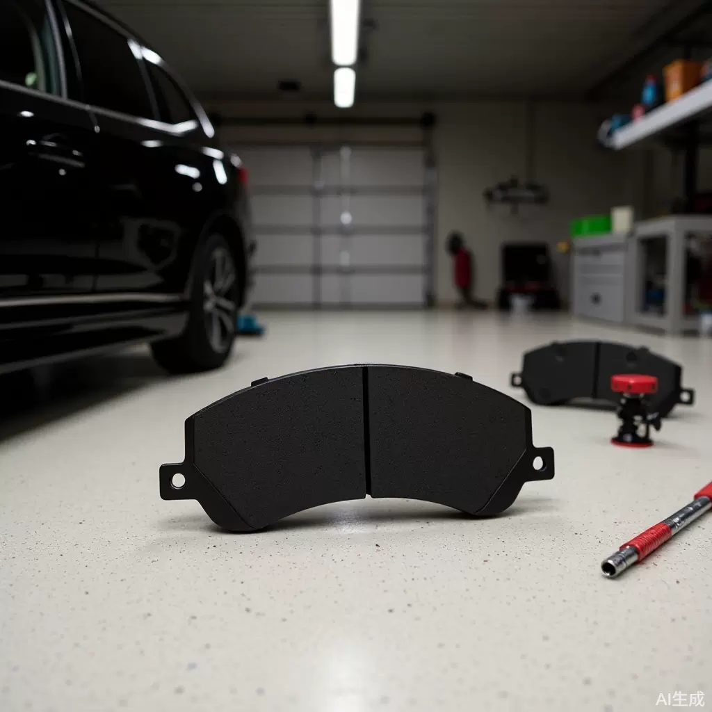 跨境适用比亚迪6新全顺前陶瓷前刹车片D1555金属刹车皮1121170400