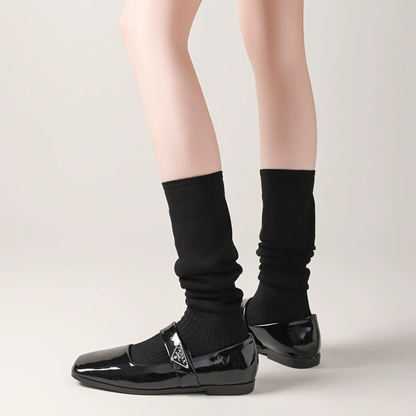 9951 calf one socks two wear black