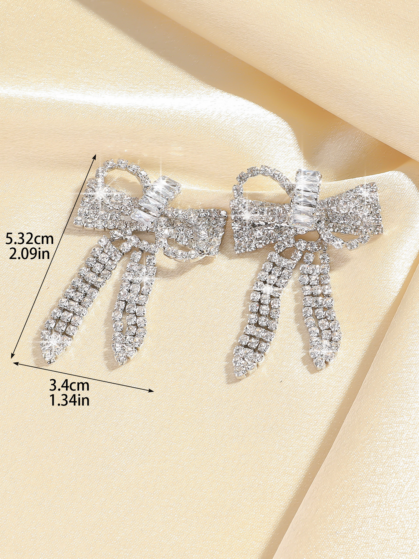 orecchini lunghi con nappe e strass in zircone super flash di alta qualità per le donne, orecchini alla moda dal temperamento_voghion.com