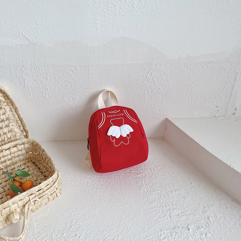 Jardín infantil para niños 1-3 años 2 mochila escolar pequeña bebé niño niña mochila mini mochila de lona de dibujos animados