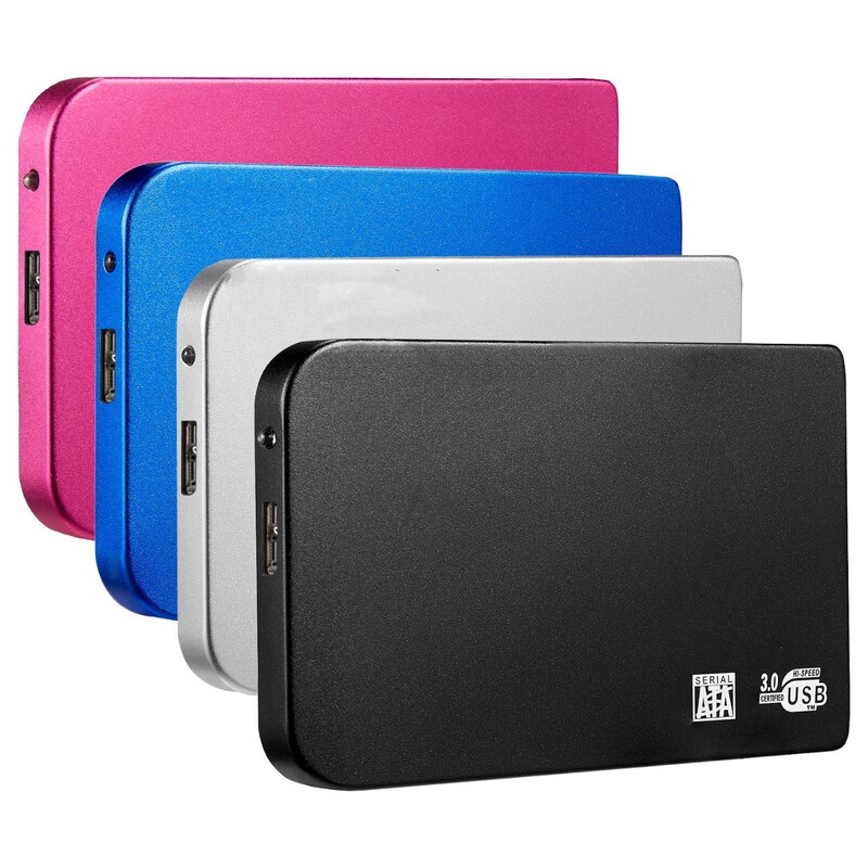 Cross-Border Expansion External Mobile Hard Drive High-Speed 16Tb 8Tb 4Tb 2Tb 1Tb Mobile Hard Drive Usb3.0 Black