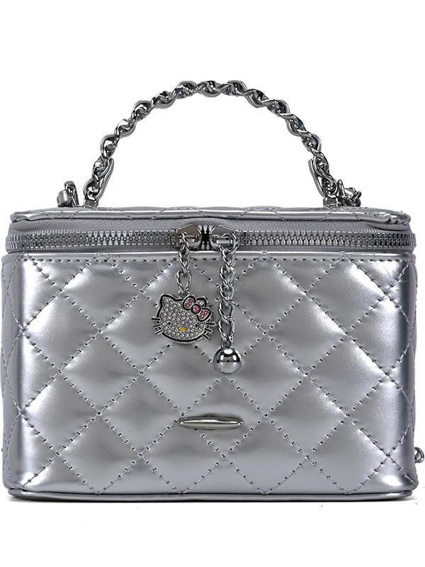 Bolsa de mano de cadena de diamante transfronteriza de alto nivel 2026 nueva bolsa de caja de viento de fragancia de estilo exterior bolso de lujo ligero