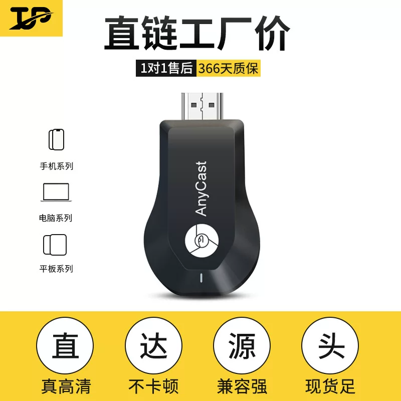 Беспроводной HDMI AnyCast донгл (универсальный) 1080P Full HD зеркало экрана для телефона/ПК/TV