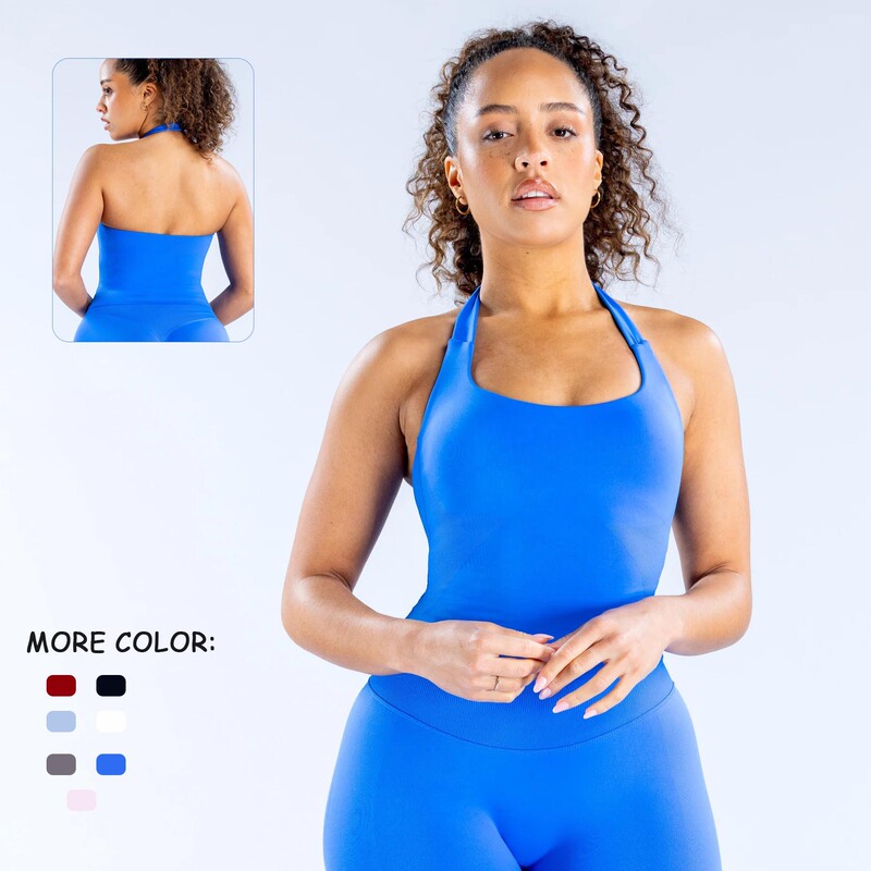 DFYNE Vest New Seamless Square Neck Sports Yoga Vest Underwear Hanging Neck Beauty Back Bra Fitness Sportswear