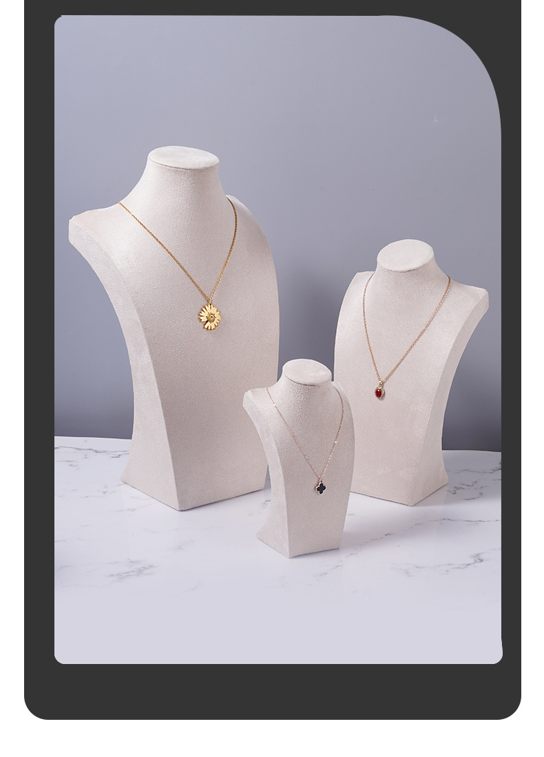 1 Piece Velvet Simple Style Solid Color Jewelry Display display picture 9