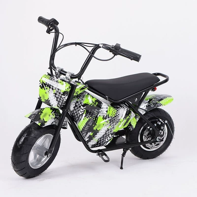 electric motorcycle children's sports Elektrikli motosikletlər - green-camouflage