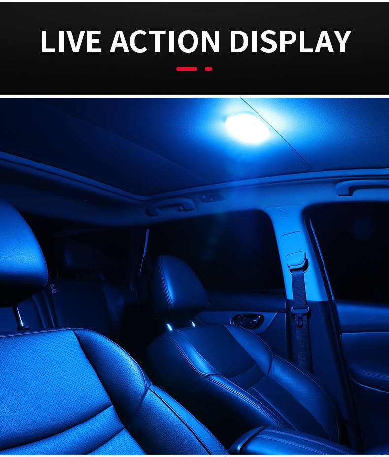 Car reading light led interior light lighting light rear car ceiling light trunk roof light indoor light