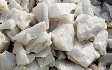 石英石标本块 硅石原矿石晶体硅砂石 石英粉 白色二氧化硅沙颗粒