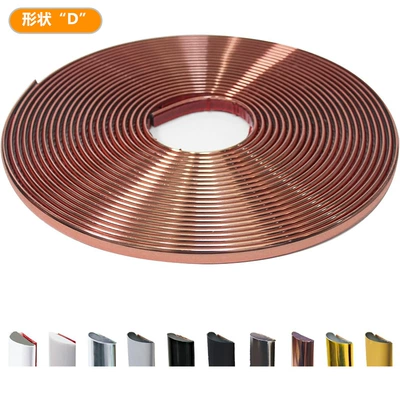 Qapı və bamper qoruyucu zolaqlar chrome-plated bright strip electroplated rubber