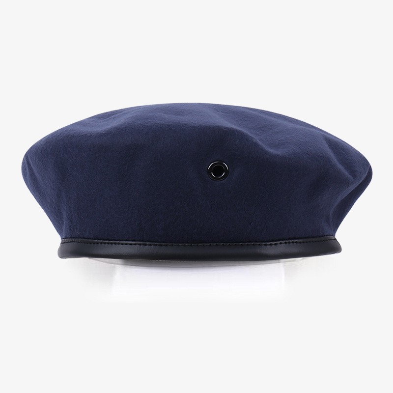 Hombres duros de guerra especial con sombrero de lana de invierno de moda militar estilo europeo y americano boina de lana pura