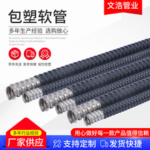 不銹鋼金屬軟管電纜線保護套穿線軟管PVC塑料蛇皮管 包塑金屬軟管