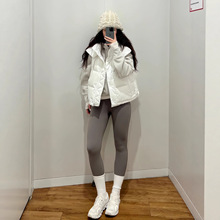 Lulu露露同款 Wunder Puff泡芙系列羽绒四格连帽马甲轻盈保暖防水