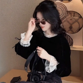 时尚休闲套装;连衣裙;女式针织衫