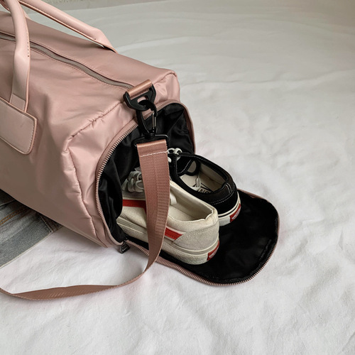 Women's Gym Yoga Fitness Bag with Wet/Dry Separation, Large Capacity Shoulder Bag, Suitable for Men and Short Trips