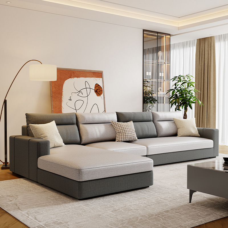 Dark gray + light gray