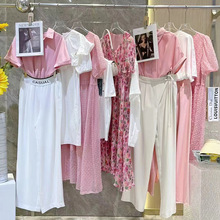TATU她图品牌撤柜 系列货24夏季款高级韩系风直播实体店品牌尾货