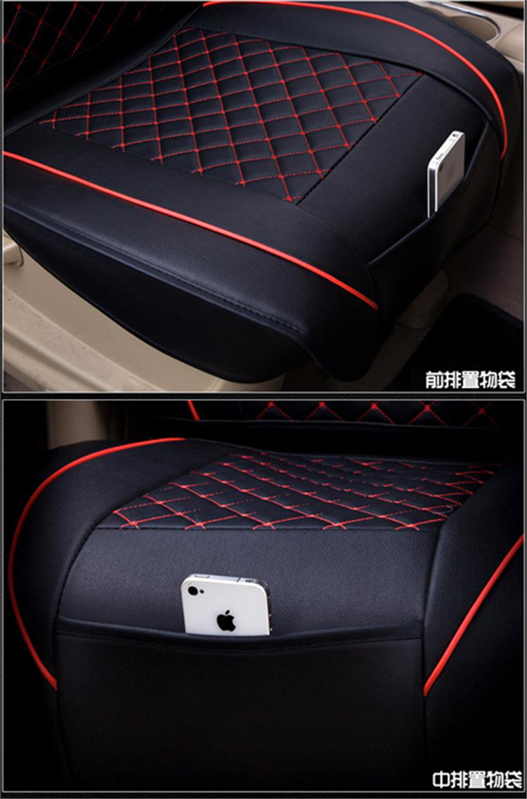 Jiangling Shunda Light Truck Seat Cover Leather Cover Cushion Cover Seat Cover Single Row Double Row Special Seat Cover Universal for All Seasons