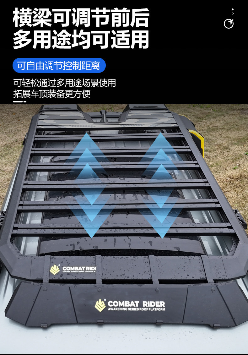 Suitable for Haval Raptor Outdoor Camping Roof Expansion Explorer Roof Rack Canopy Side Tent