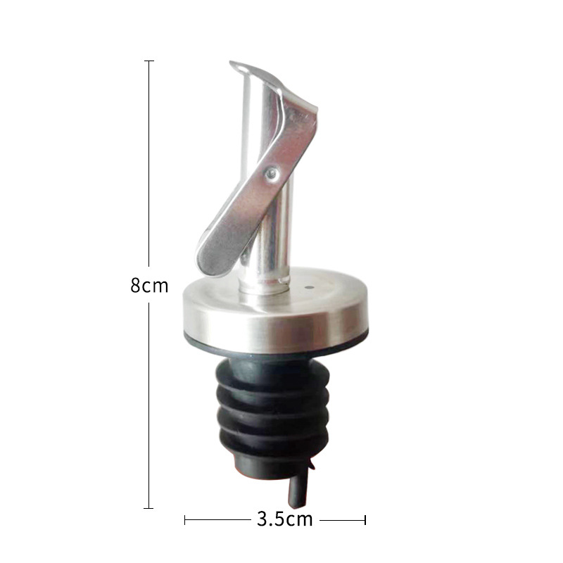 Boquilla de aceite tapa de botella de aceite tapones a prueba de fugas para artículos de cocina tipo prensado para abrir y cerrar automáticamente tapones de botella de aceite de vertido de salsa de soja